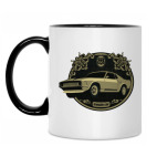 Кружка двухцветная