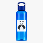 Прозрачная спортивная бутылка