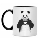 Кружка двухцветная