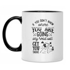 Кружка двухцветная