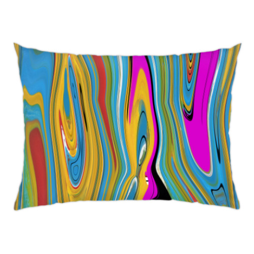 Подушка с принтом Абстракция