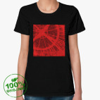 Женская футболка органик