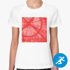 Женская спортивная футболка