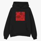 Толстовка худи оверсайз