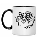 Кружка двухцветная