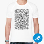 Мужская спортивная футболка