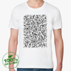 Мужская футболка органик