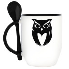 Кружка с ложкой