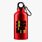 Металлическая бутылка 400 мл UV-DTF