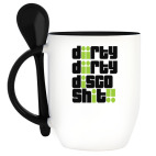 Кружка с ложкой