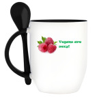 Кружка с ложкой