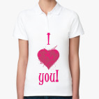 Женская рубашка поло