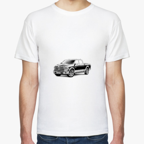 Футболка с принтом GMS