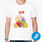 Мужская спортивная футболка