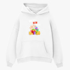 Толстовка худи оверсайз