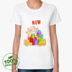 Женская футболка органик