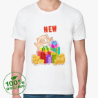 Мужская футболка органик