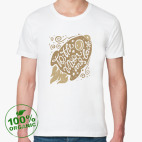 Мужская футболка органик