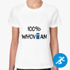 Женская спортивная футболка