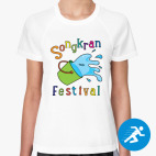 Женская спортивная футболка