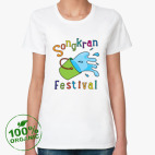 Женская футболка органик