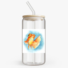 Банка с бамбуковой крышкой