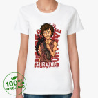 Женская футболка органик