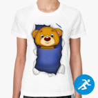 Женская спортивная футболка