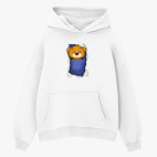 Толстовка худи оверсайз