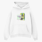 Толстовка худи оверсайз