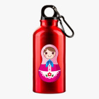 Металлическая бутылка 400 мл UV-DTF