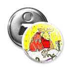 Магнит-открывашка 58 мм Лось и морж