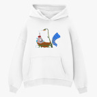 Толстовка худи оверсайз