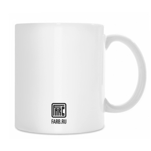 Кружка с принтом «Будь хорошим»