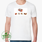 Мужская футболка органик