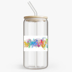 Банка с бамбуковой крышкой