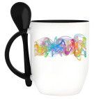 Кружка с ложкой