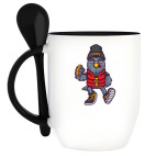 Кружка с ложкой