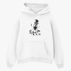 Толстовка худи оверсайз