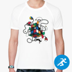 Мужская спортивная футболка