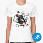 Женская спортивная футболка