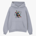 Толстовка худи оверсайз