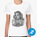 Женская спортивная футболка