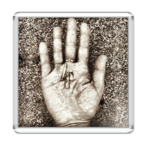 Магнит с принтом Льдинка