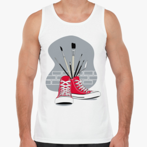 Майка с принтом Street Art