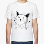 Счастливый Котэ с картами