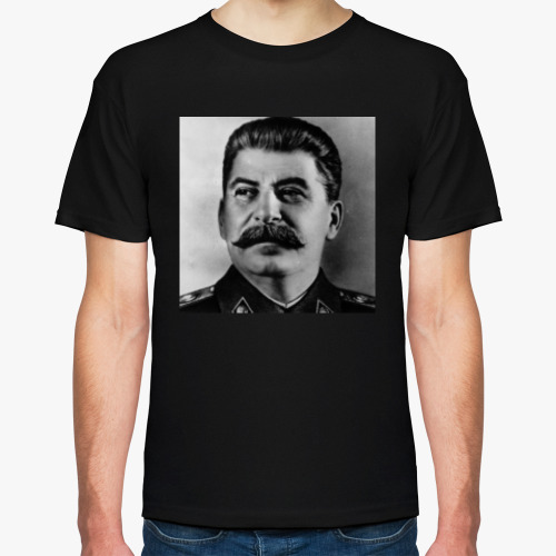 Футболка с принтом Иосиф Виссарионович Сталин / Joseph Stalin