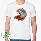 Мужская футболка органик