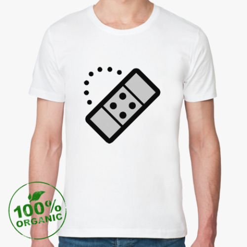 Футболка из органик-хлопка с принтом Spot Healing Brush