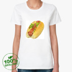 Женская футболка органик